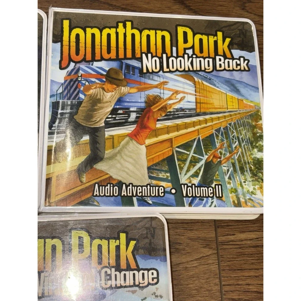 VTG Lot Of 3 Jonathan Park Audio CD Sets Science Kids Volume 1 , 2, 3 Christian